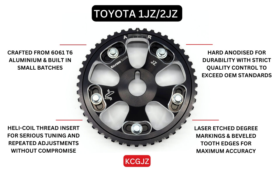 KCGJZ | Kelford TOYOTA JZ / 1JZ / 2JZ Cam Gears