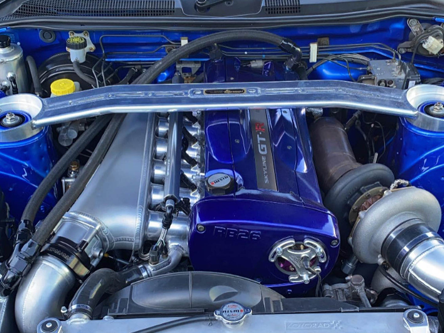 Plazmaman Intake Manifold RB26 - 6 Injector - RAW *Includes 72mm Throttle Body