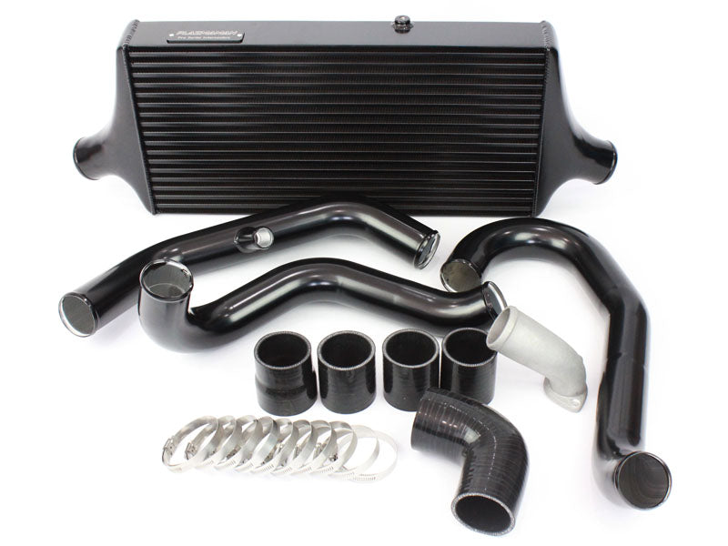 Plazmaman Intercooler Kit EVO 9 Swept back IC Kit - RAW