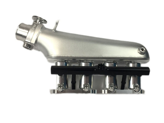 Plazmaman Intake Manifold SR20 DET S14/15 - 4 Injector - RAW *Includes 72mm Throttle Body