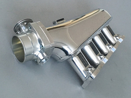 Plazmaman Intake Manifold SR20VE P11 - 4 Injector  - RAW *Includes 72mm Throttle Body